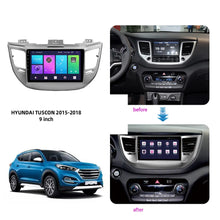 Load image into Gallery viewer, Ezonetronics For 2016-2018 Hyundai Tucson Car Stereo installation kit fascia panel Car Radio Frame Adapter Cover