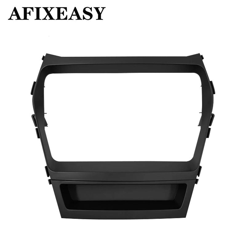 Hot selling 9" Car Radio Fascia For Hyundai Santafe IX45 2012 2013 2014 2015 2016 DVD Stereo Frame Plate Adapter Mounting Dash Installation Bezel Navigation Android Cars Radio Frame