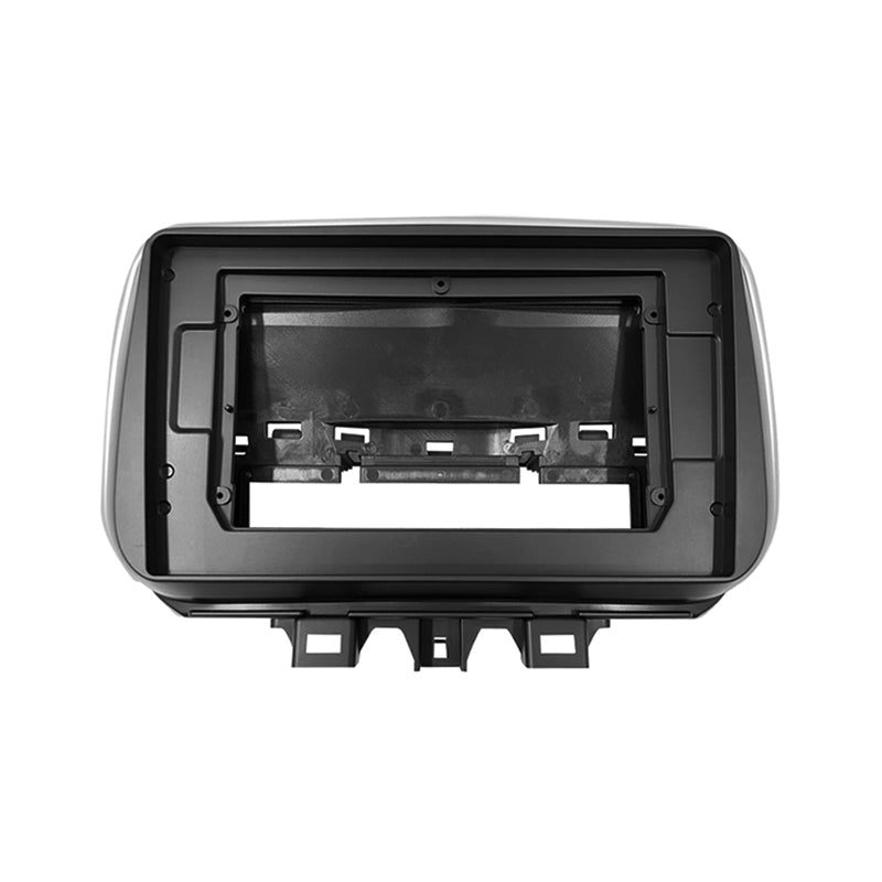 High Quality 1-2Din Car DVD Frame Audio Fitting Adaptor Dash Facia Panel 10inch For HYUNDAI TUCSON 2018-2019 Double Din Radio Car Player Navigation Android Cars Radio Frame