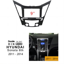 Load image into Gallery viewer, Hot selling Dash Kits Fascia Panel Android Frame for Hyundai Sonata 8th 2011-2014 Sonata Accessories Interior Radio Installation Car Screen Frame