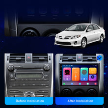 Load image into Gallery viewer, High Quality MTK 6580 1+16G Support WiFi MP5 Stereo GPS FM EQ BT Carplay 2.5D Touch Screen Navigation Android Auto 9 inch 10 inch Car Radio Player Android 2DIN Multimedia Player