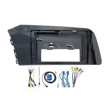 Hot Selling Car Video Radio 9inch Frame for Hyundai Elantra 2021 with RCA Cable Wiring Harness Accessories Bezel Navigation Dvd Audio Car Player Frame Android Screen TS18  XY-107