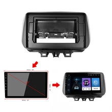 Load image into Gallery viewer, High Quality 1-2Din Car DVD Frame Audio Fitting Adaptor Dash Facia Panel 10inch For HYUNDAI TUCSON 2018-2019 Double Din Radio Car Player Navigation Android Cars Radio Frame