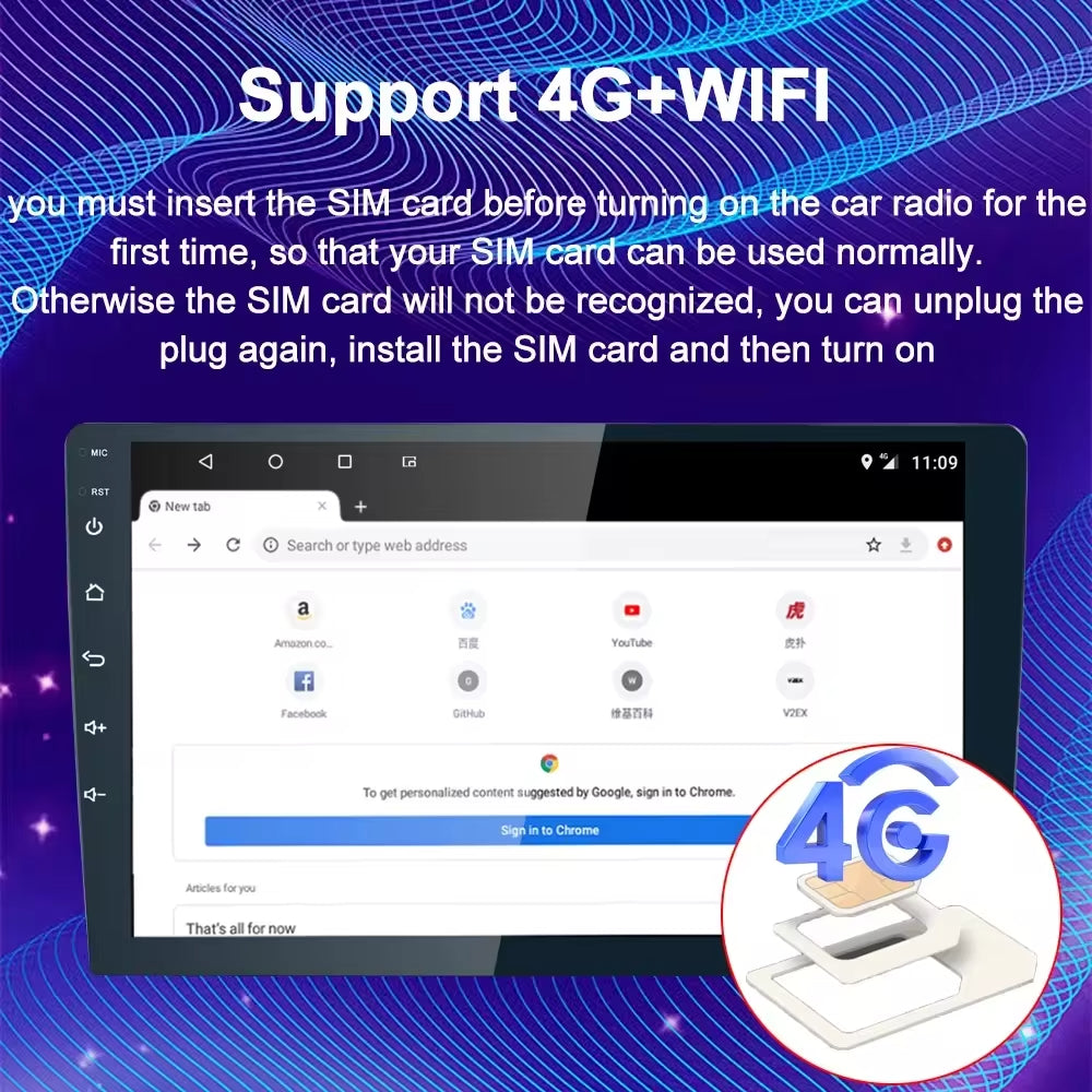 Wholesale TS18 Car Multimedia stereos 1280P Screen 4+64G Autoradio 12.0 android audio 10 inch 9 inch touch screen Car Stereo 2Din car radio player GPS navigation