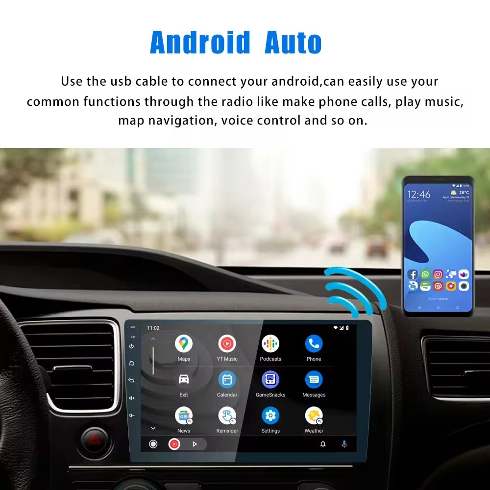 Wholesale TS18 Car Multimedia stereos 1280P Screen 4+64G Autoradio 12.0 android audio 10 inch 9 inch touch screen Car Stereo 2Din car radio player GPS navigation