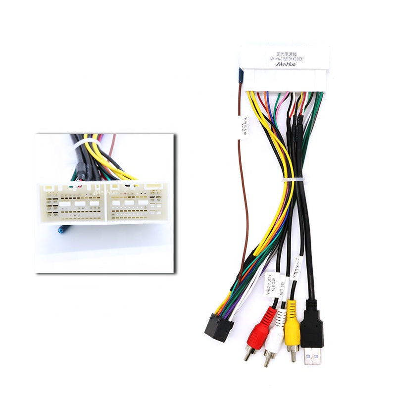 Hot Selling Car Video Radio 9inch Frame for Hyundai Elantra 2021 with RCA Cable Wiring Harness Accessories Bezel Navigation Dvd Audio Car Player Frame Android Screen TS18  XY-107