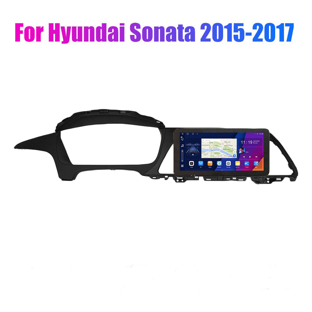 Hyundai Sonata 2015 2016 2017 10inch Headunit Device Double 2 Din Cars Stereo GPS Navigation Android Car Radio Frame Car Player Frames