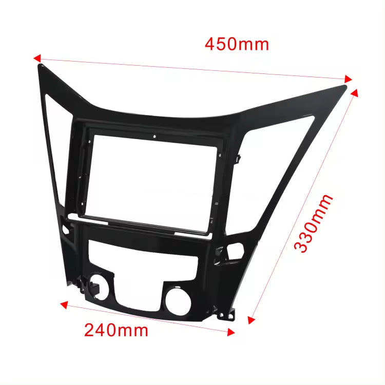 Hot selling Dash Kits Fascia Panel Android Frame for Hyundai Sonata 8th 2011-2014 Sonata Accessories Interior Radio Installation Car Screen Frame