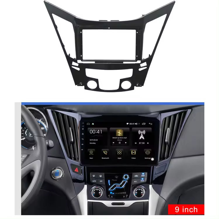 Hot selling Dash Kits Fascia Panel Android Frame for Hyundai Sonata 8th 2011-2014 Sonata Accessories Interior Radio Installation Car Screen Frame