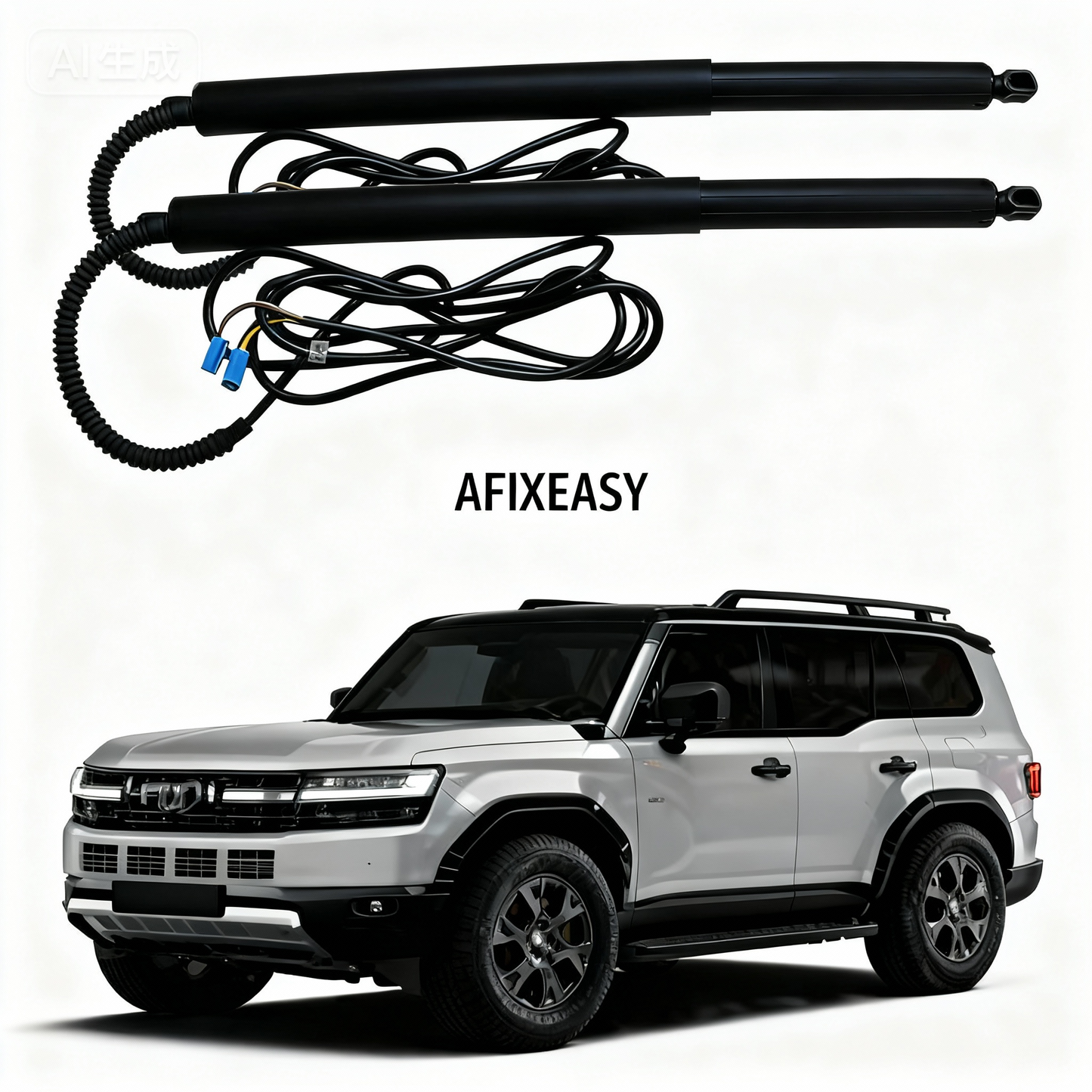 Afixeasy Automotive Parts Electric Tailgate Lifter Trunk Release Electric tailgate Lift Kit For TOYOTA LAND CRUISER PRADO 2024
