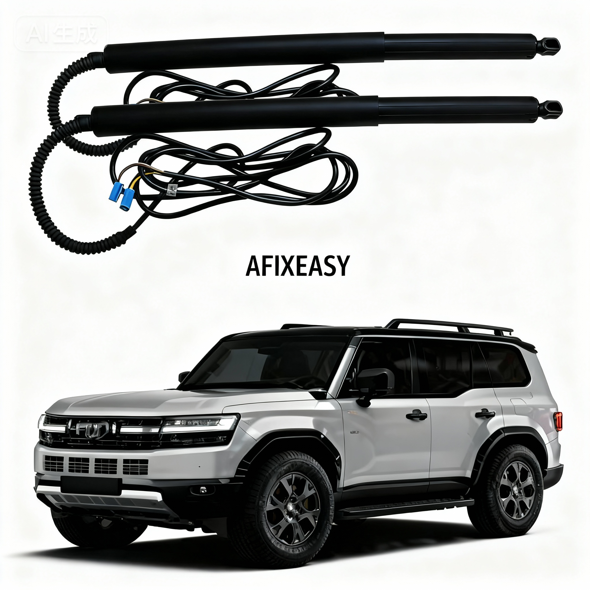 Afixeasy Automotive Parts Electric Tailgate Lifter Trunk Release Electric tailgate Lift Kit For TOYOTA LAND CRUISER PRADO 2024
