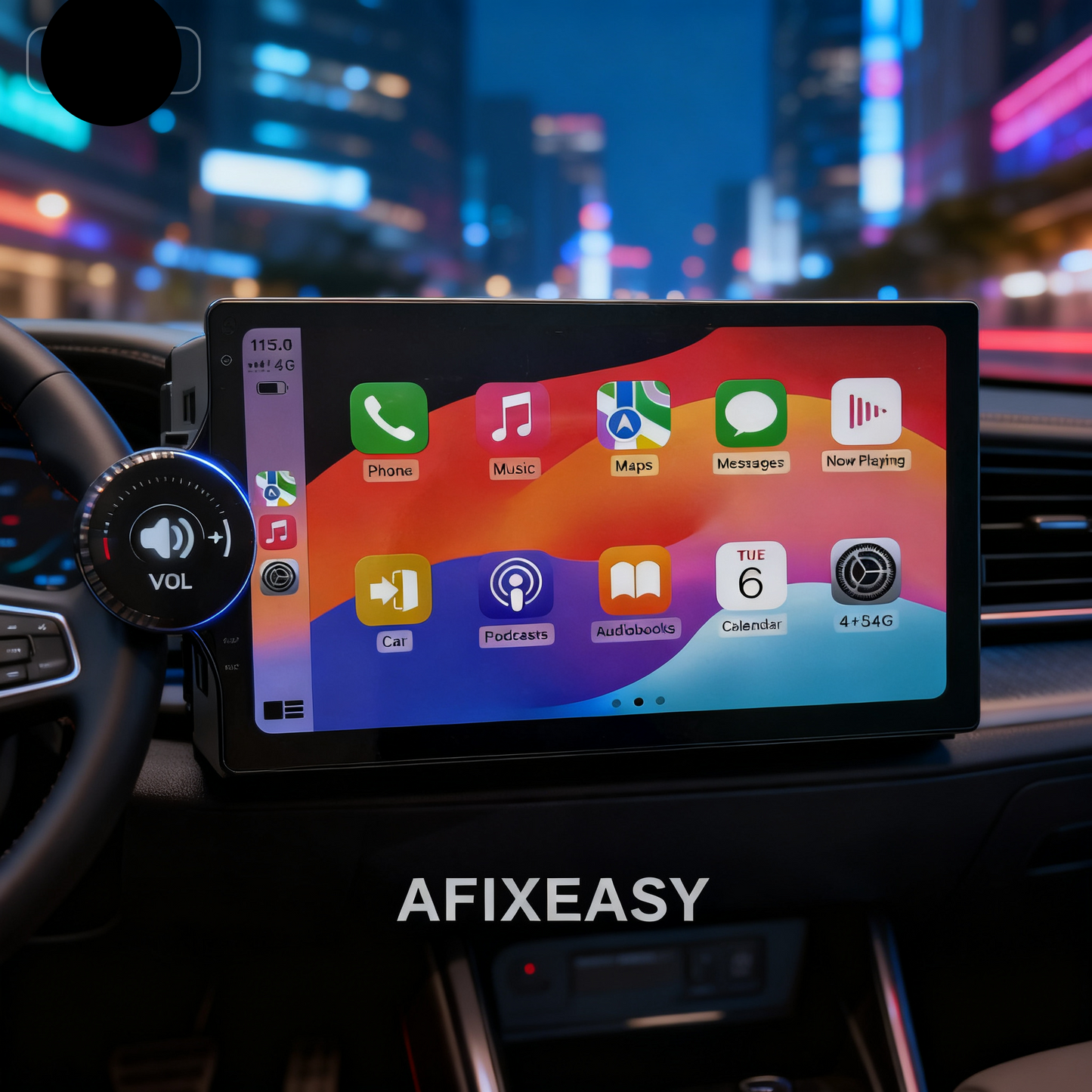 T100 Car Multimedia stereos 2k 4+64G Autoradio 15.0 android audio Middle side knob Car Stereo 2Din car radio player GPS navigation