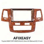 TOYOTA  2008 FORTUNER/HULIX(Auto AC/Manual AC) 9”inch  Android Screen TS18 XY-178 thumbnail 2