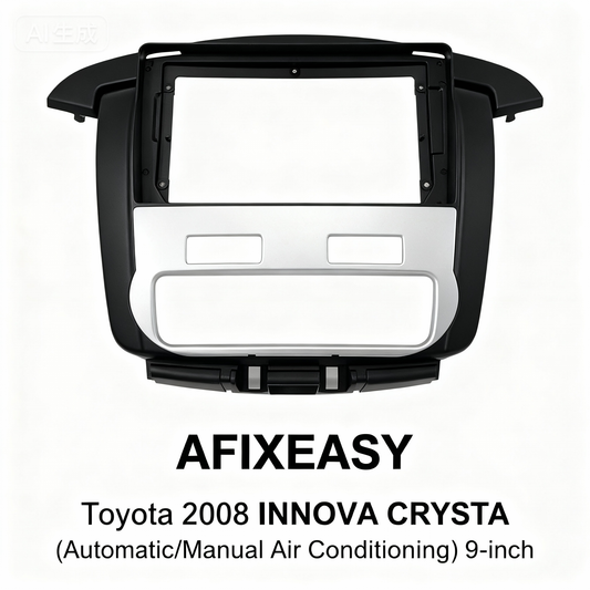TOYOTA 2008 INNOVA CRYSTA(Auto AC/Manual AC) 9”inch  Android Screen TS18 XY-183
