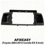 Toyota 2003-2012 COROLLA EX 9 inch Android Screen TS18 XY-140 thumbnail 2