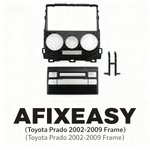 XY-151 TOYOTA PRADO 2002-2009 Frame Android Screen TS18 thumbnail 2