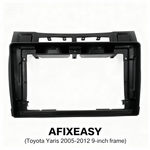 TOYOTA YARIS 2005-2012 9inch Frame  Android Screen TS18 XY-159 thumbnail 2