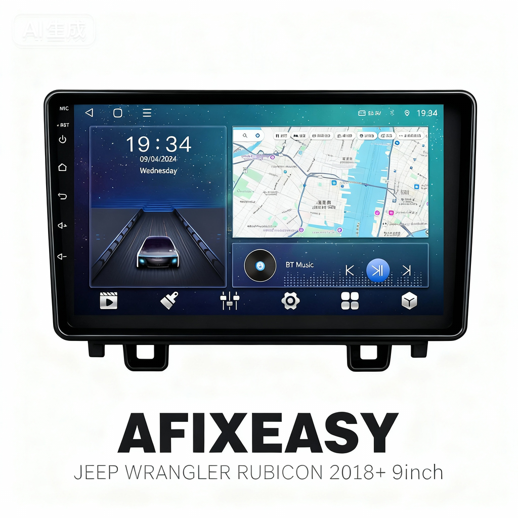 JEEP WRANGLER RUBICON 2018+ 9INCH Android Screen TS18 XY-285