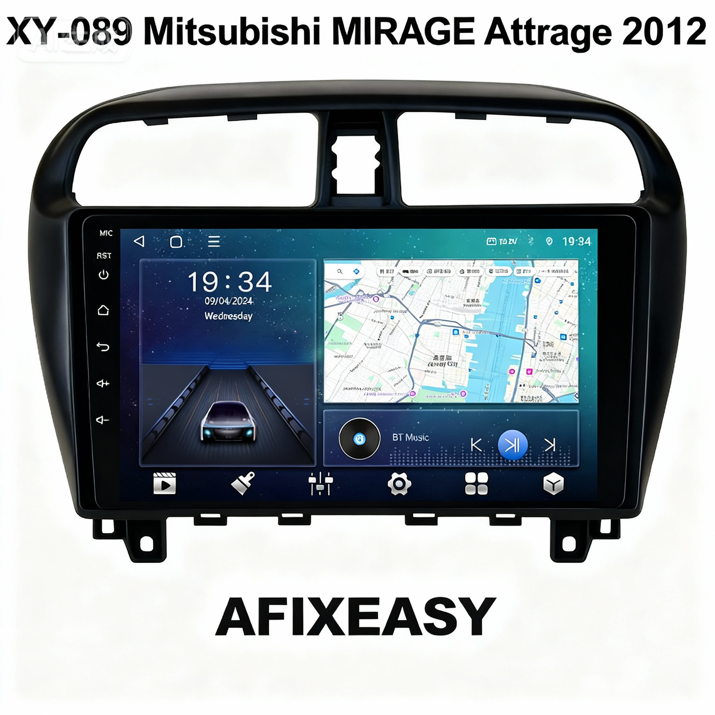 XY-089 MITSUBISHI MIRAGE Attrage 2012