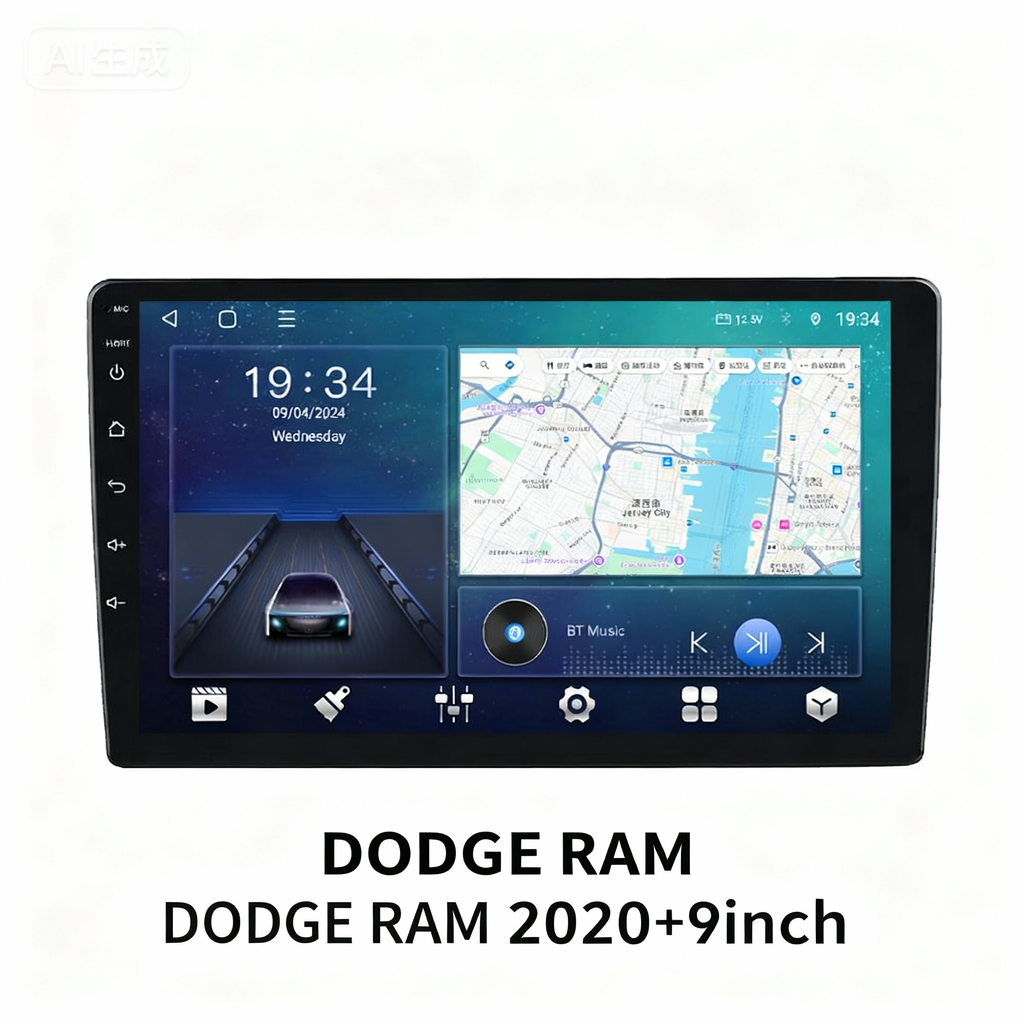 DODGE RAM 2020+ 9inch  Android Screen TS18  XY-338