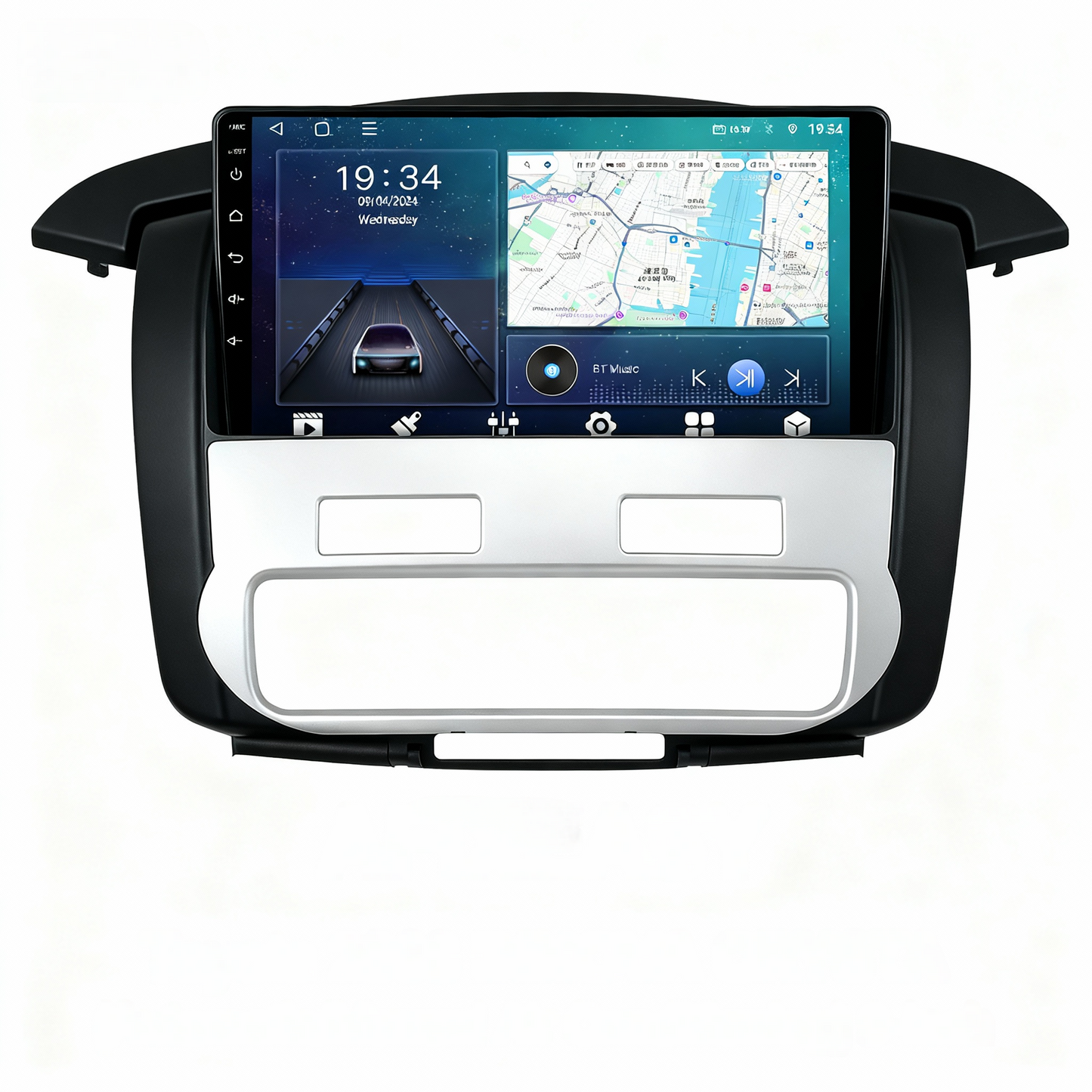 TOYOTA 2008 INNOVA CRYSTA(Auto AC/Manual AC) 9”inch  Android Screen TS18 XY-183