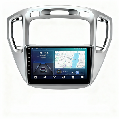 XY-182  TOYOTA (9INCH， SILVER)HIGHLANDER 2000-2007  Android Screen TS18