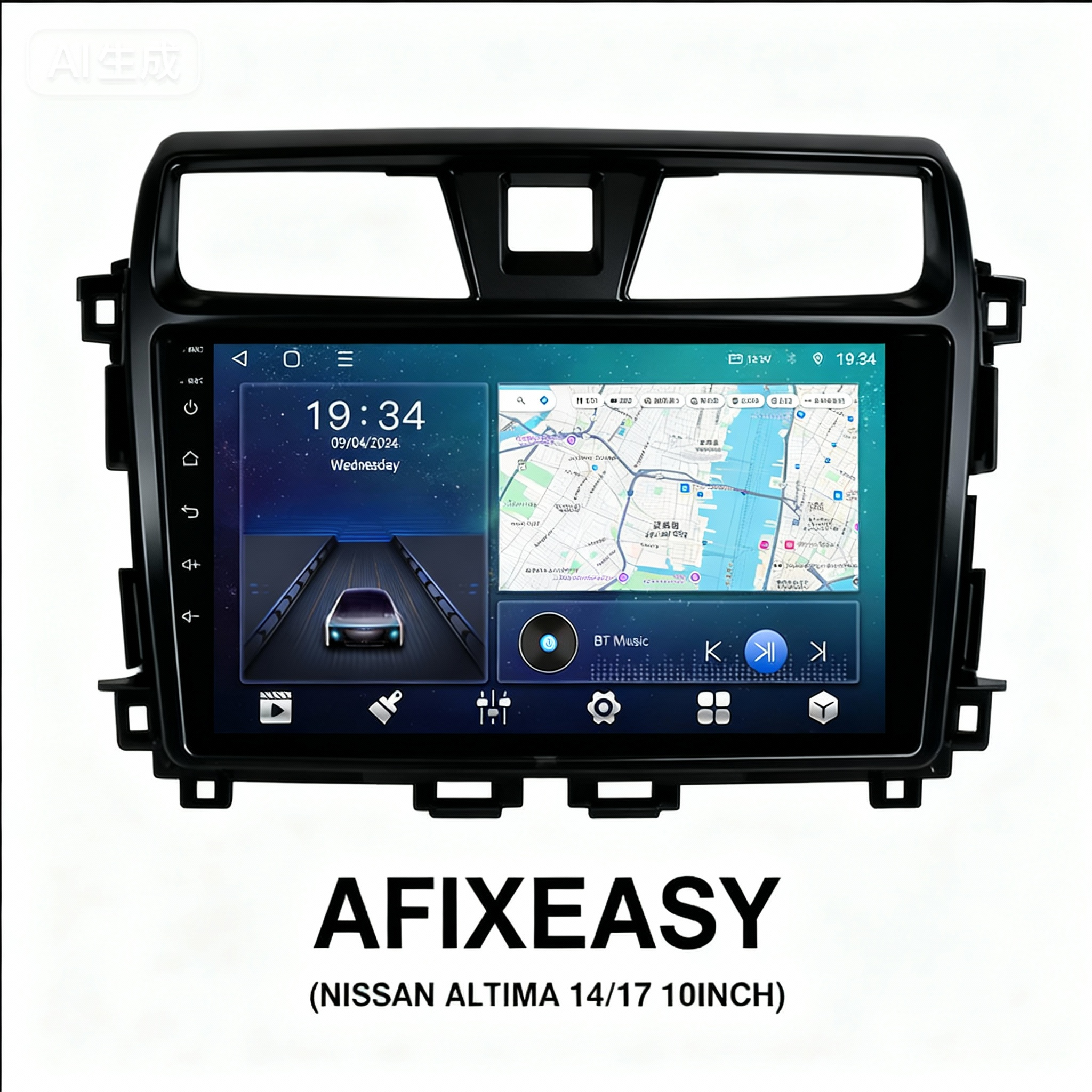 XY-022 NISSAN ALTIMA 14/17 10INCH Android Screen TS18