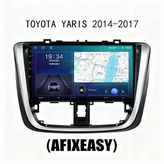 Android 10 Car Radio for TOYOTA YARIS 2014-2017 IPS Screen 10 Inch Rom 2GB 32GB Car Video Multimedia Player Support GPS 4G Network Carplay DSP Android Screen TS18 XY-054