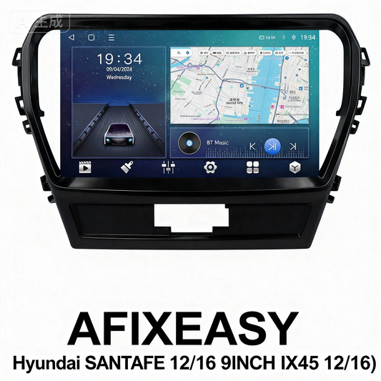 XY-051 Hyundai SANTAFE 12/16 9INCH IX45 12/16 Android Screen TS18