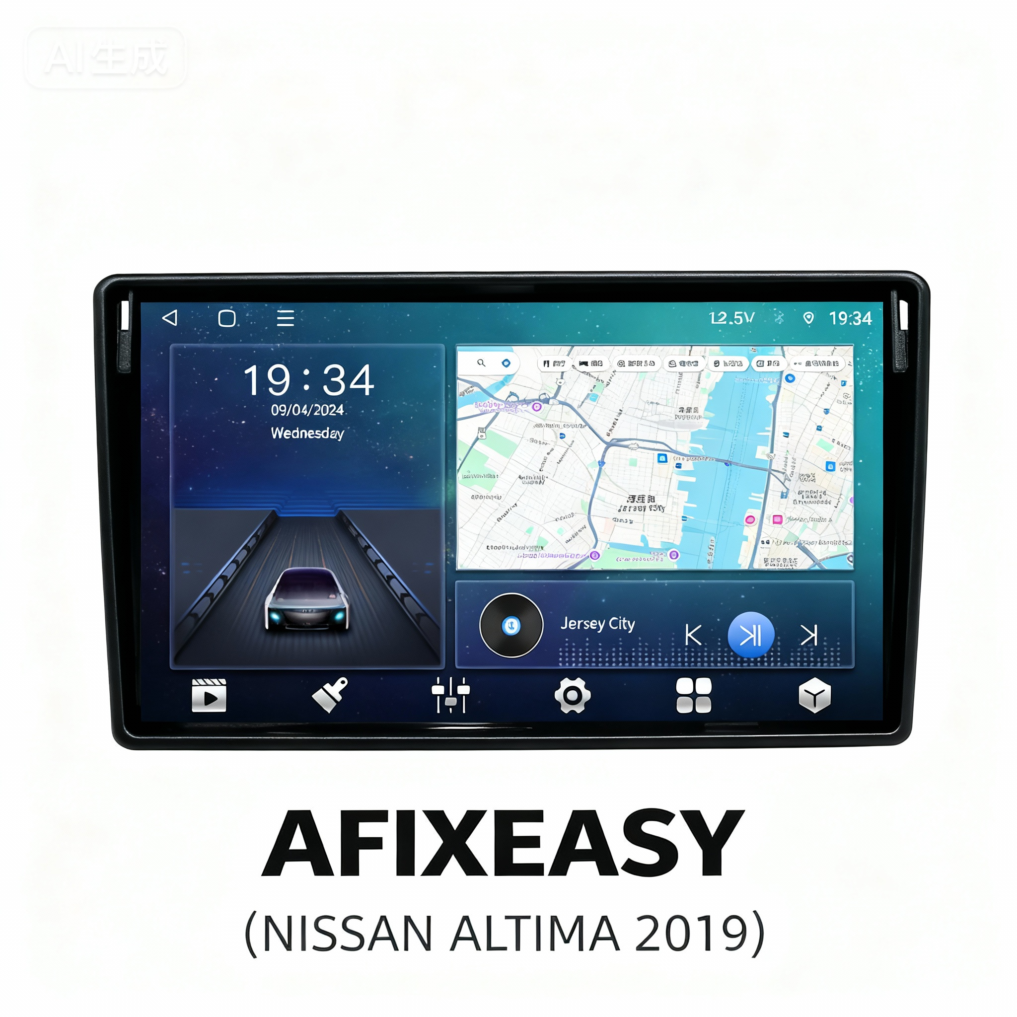 XY-125 NISSAN ALTIMA 2019 Android Screen TS18