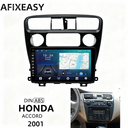 9'' Car 2din Radio Stereo Frame Fascia Panel Trim for Honda Accord 6th 2001 Car Accessory Install Panel Dashboard cars Stereo Audio Multimedia Player Frames Android Screen TS18 XY-213