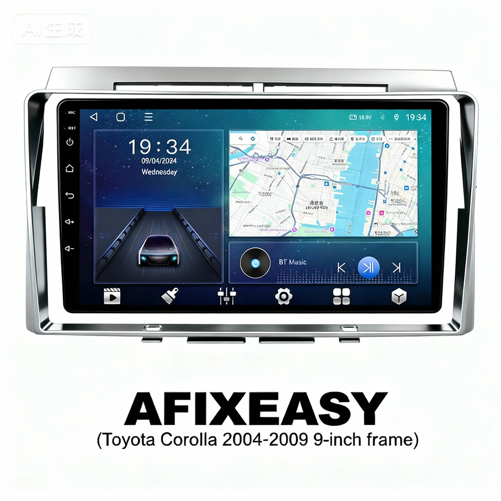 XY-152 TOYOTA COROLLA 2004-2009  9 inch Frame Android Screen TS18