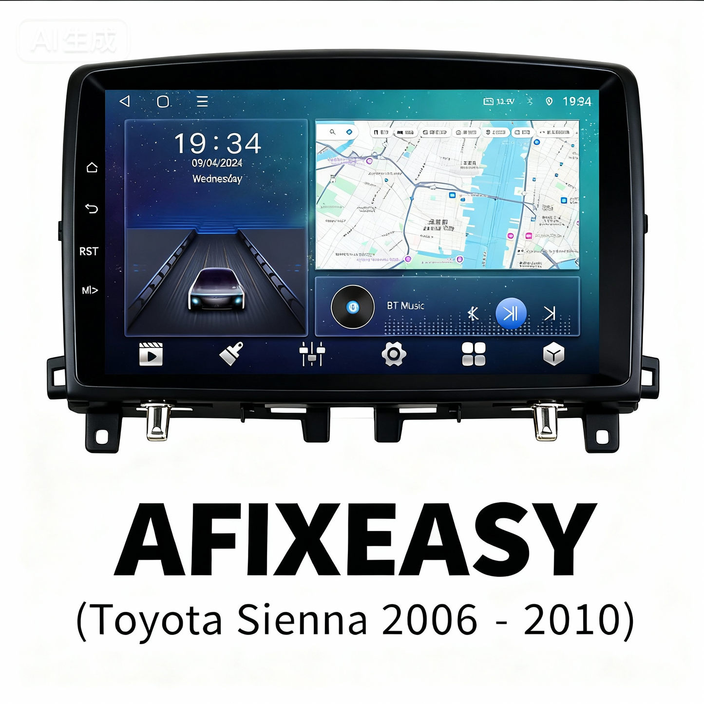 TOYOTA SIENNA 2006-2010  Android Screen TS18 XY-157