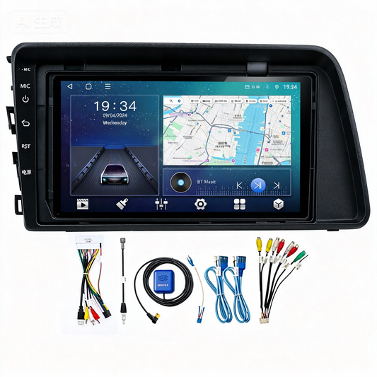 Hot Selling Car Video Radio 9inch Frame for Hyundai Elantra 2021 with RCA Cable Wiring Harness Accessories Bezel Navigation Dvd Audio Car Player Frame Android Screen TS18  XY-107