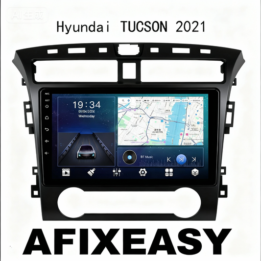 Android 10 Car Radio for Hyundai TUCSON 2021 IPS Screen 10 Inch Rom 2GB 32GB Car Video Multimedia Player Support GPS 4G Network Carplay DSP Android Screen TS18 XY-105