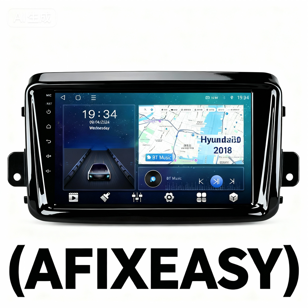 High Quality Hyundai i30 2018 Car ABS Plastic Frame 9 inch Car Audio Frame Car Radio Fascia gps navigation fascia panel Android Dashboard Radios Stereo Fascias Panel Frame Android Screen TS18 XY-096