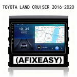Android 10 Car Radio for Toyota Land Cruiser 2016-2020 IPS Screen 9 Inch Rom 2GB 32GB Car Video Multimedia Player Support GPS 4G Network Carplay DSP Android Screen TS18 XY-067 thumbnail 1