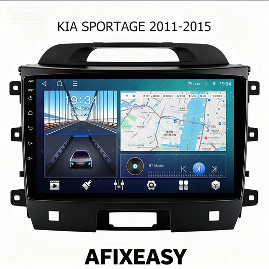 Android 10 Car Radio for KIA SPORTAGE 2011-2015 IPS Screen 10 Inch Rom 2GB 32GB Car Video Multimedia Player Support GPS 4G Network Carplay DSP Android Screen TS18 XY-061