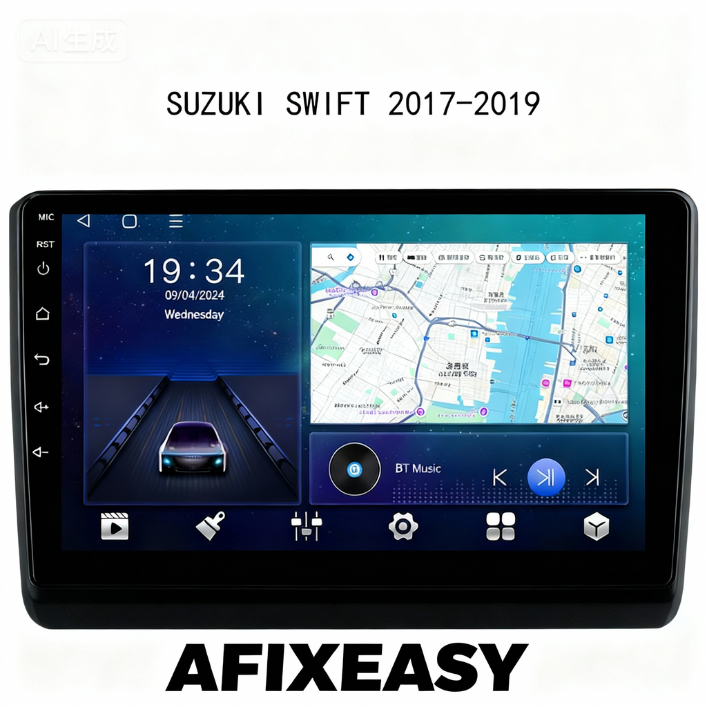 Android 10 Car Radio for SUZUKI SWIFT 2017-2019 IPS Screen 9 Inch Rom 2GB 32GB Car Video Multimedia Player Support GPS 4G Network Carplay DSP Android Screen TS18 XY-071
