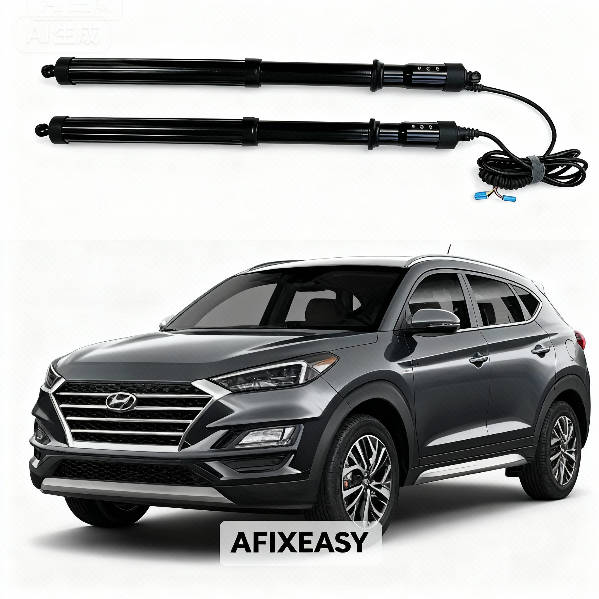 Afixeasy Automotive Parts Electric Tailgate Lifter Trunk Release Electric tailgate Lift Kit For TUCSON 2021