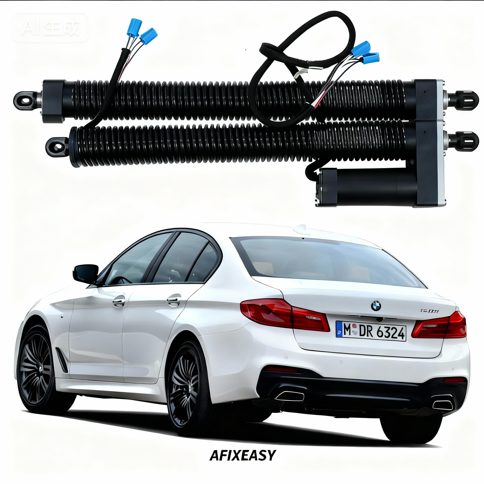 Afixeasy Automotive Parts Electric Tailgate Lifter Trunk Release Electric tailgate Lift Kit For BMW 5s series 2018+