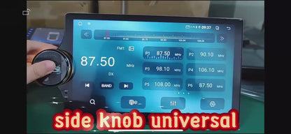 T100 Car Multimedia stereos 2k 4+64G Autoradio 15.0 android audio Middle side knob Car Stereo 2Din car radio player GPS navigation