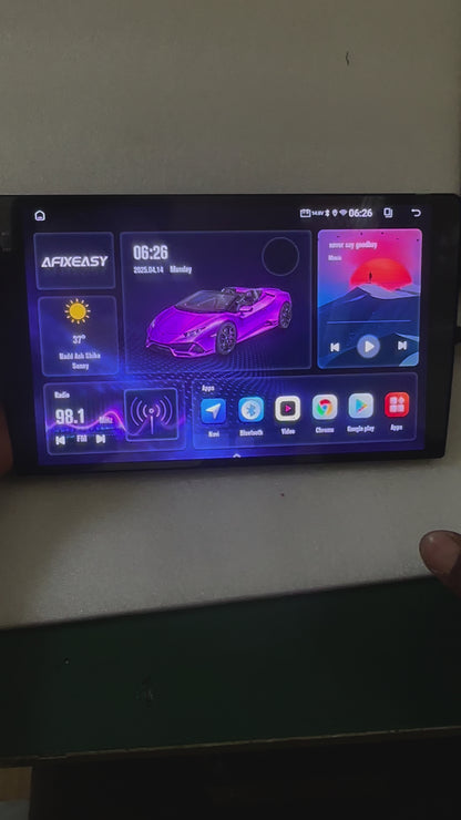 T100 Car Multimedia stereos blue Screen 2k 4+64G Autoradio 15.0 android audio 10 inch 9 inch touch screen Car Stereo 2Din car radio player GPS navigation