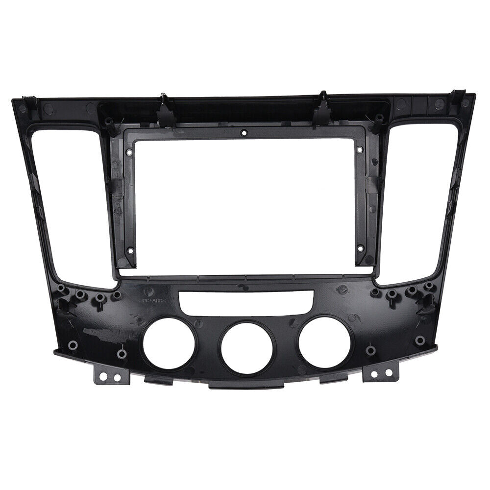 9" Car Radio Stereo Frame Fascia Panel Manual AC For Hyundai Sonata NF 2009-2011 car parts interior dashboard navigation touch screen car DVD player mounting rack racing dashboard Build-in 2DIN Android Screen TS18