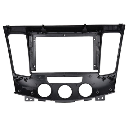 9" Car Radio Stereo Frame Fascia Panel Manual AC For Hyundai Sonata NF 2009-2011 car parts interior dashboard navigation touch screen car DVD player mounting rack racing dashboard Build-in 2DIN Android Screen TS18
