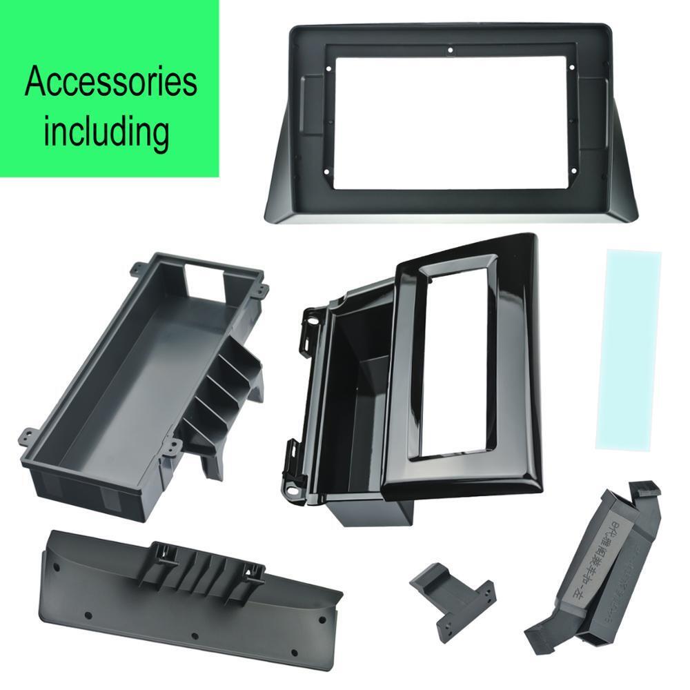 10.1'' Car 2din Radio Stereo Frame Fascia Panel Trim for Honda Accord 8th 2008 2009 2010 2011 2012 2013  Car Accessory Install Panel Dashboard cars Stereo Audio Multimedia Player Frames Android Screen TS18