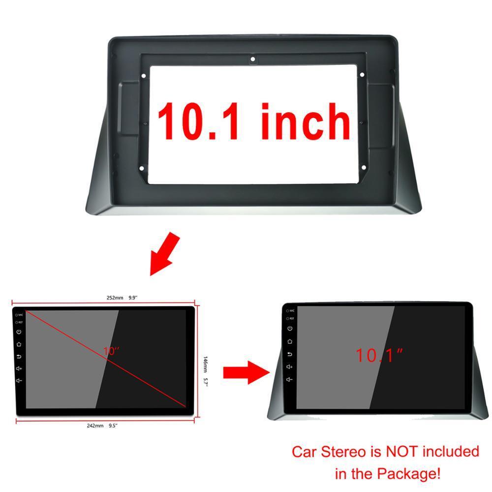 10.1'' Car 2din Radio Stereo Frame Fascia Panel Trim for Honda Accord 8th 2008 2009 2010 2011 2012 2013  Car Accessory Install Panel Dashboard cars Stereo Audio Multimedia Player Frames Android Screen TS18