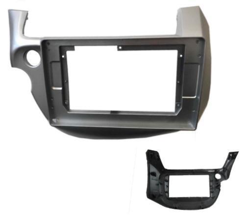 Hot Front Trim Panel Stereo Radio 10inch Frame Bezel Panel Bezel Trim 2 DIN for Honda Fit Jazz 2008-2013 Android Screen TS18  XY-221