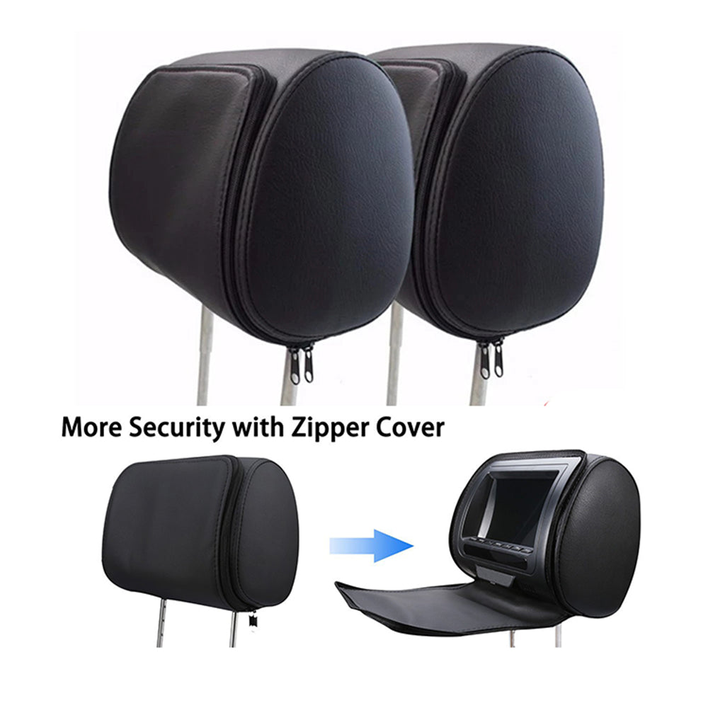 Afixeasy Universal Car Headrest car DVD Player HD Multimedia 7 Inch DC12V Car LCD Digital Display HD Headrest Monitor