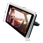 Afixeasy Universal 10.1 inches Car Headrest DVD Video Player Gaming LCD Display Remote Control Monitor Car Multimedias MP3/MP4/MP5 Player Support USB&SD Slot thumbnail 3